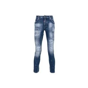 Dsquared2 Slim-fit Jeans , Blue , Heren , Maat: 2XS