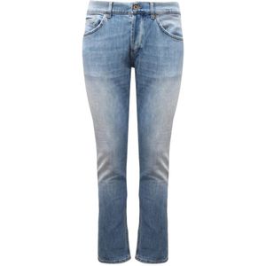 Dondup, Heren, Jeans, Blauw, Maat: W31 Katoen,