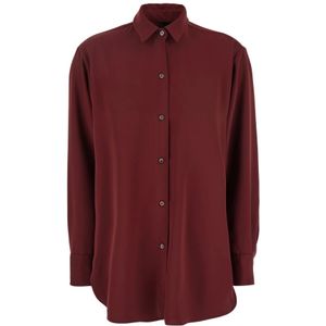 Plain, Dames, Blouses & Shirts, Rood, Maat: XS