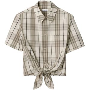 Burberry, Dames, Blouses & Shirts, Veelkleurig, Maat: 2XS