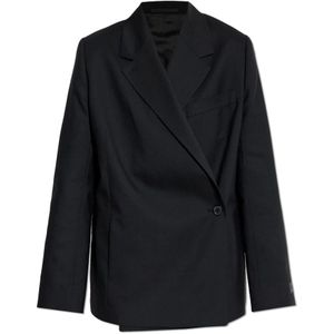 Kenzo, Dames, Jassen, Zwart, Maat: XS Wol,