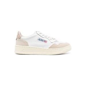 Autry Witte Medalist Sneakers voor Vrouwen , White , Dames , Maat: 38 EU