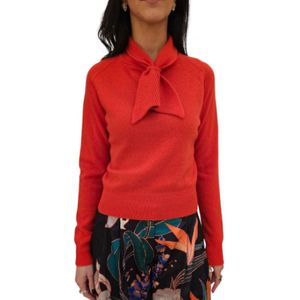 Essentiel Antwerp, Dames, Blouses & Shirts, Oranje, Maat: S Kasjmier,