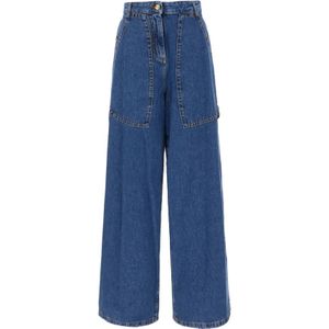 Etro, Dames, Jeans, Blauw, Maat: W28 Katoen,