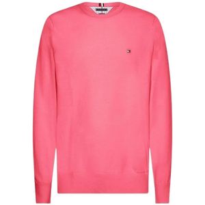 Tommy Hilfiger, Heren, Truien, Roze, Maat: M