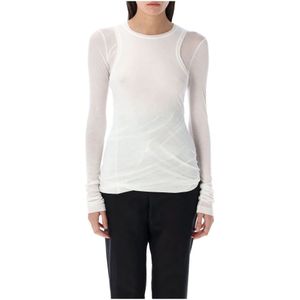 Jil Sander, Dames, Tops, Wit, Maat: M Katoen,