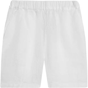 Brooks Brothers, Dames, Korte broeken, Wit, Maat: S Linnen,