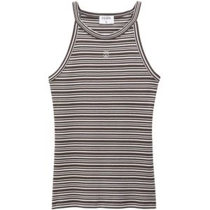 Filippa K, Dames, Tops, Bruin, Maat: XS Katoen,