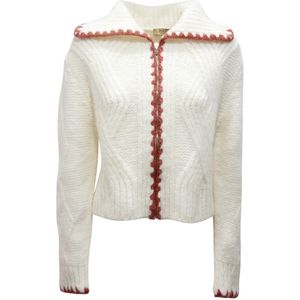 PHO Firenze, Dames, Truien, Wit, Maat: S Wol,