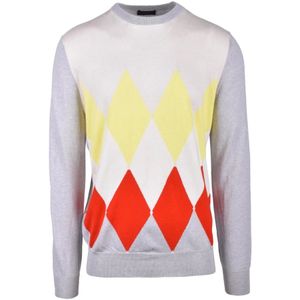 Ballantyne, Heren, Truien, Veelkleurig, Maat: L Kasjmier,