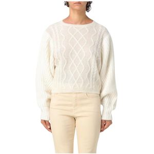 Fabiana Filippi, Dames, Truien, Wit, Maat: S Wol,