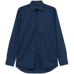 Etro, Heren, Overhemden, Blauw, Maat: 3XL Katoen,