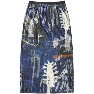 Munthe, Dames, Rokken, Veelkleurig, Maat: XL