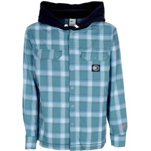 Nike, Heren, Jassen, Blauw, Maat: XS Fleece,