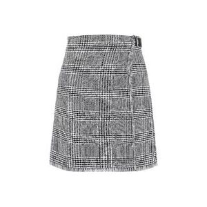 Burberry Short Skirts , Gray , Dames , Maat: 2XS