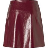 Ana Alcazar, Dames, Rokken, Rood, Maat: XS Leer,