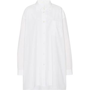 The Row, Dames, Blouses & Shirts, Wit, Maat: XS Katoen,