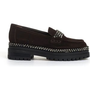 Ninalilou, Dames, Schoenen, Bruin, Maat: 40 EU Suède,