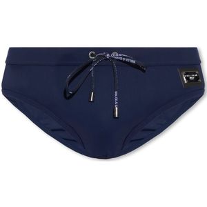Dolce & Gabbana, Heren, Badkleding, Blauw, Maat: S