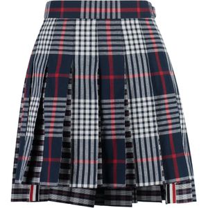 Thom Browne, Dames, Rokken, Veelkleurig, Maat: XS