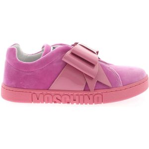 Moschino, Dames, Schoenen, Roze, Maat: 36 EU Velours,