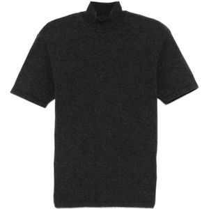 Jacquemus, Dames, Truien, Grijs, Maat: S Kasjmier,