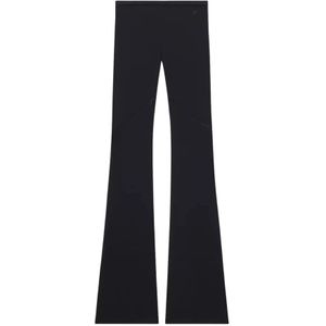 Courrèges, Dames, Broeken, Zwart, Maat: XS Viscose,