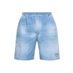 Dsquared2 Denim shorts , Blue , Heren , Maat: XL