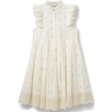 Sofie Schnoor - A-lijn Jurk - Wit - 100% Katoen