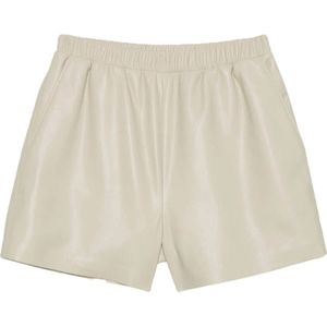 Anine Bing, Dames, Korte broeken, Beige, Maat: S