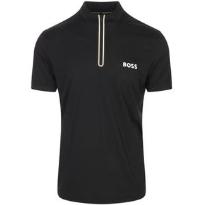 Hugo, Heren, Tops, Zwart, Maat: M Poliester,