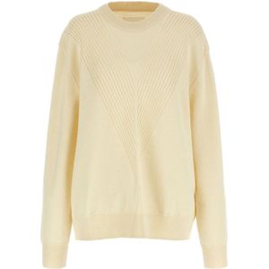 Jil Sander, Heren, Truien, Wit, Maat: M Wol,