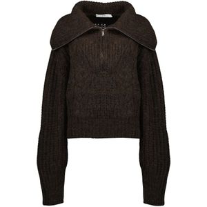 Iro, Dames, Truien, Bruin, Maat: XS Wol,