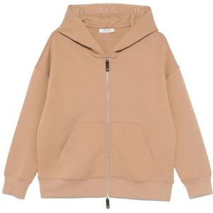 Max Mara, Dames, Sweatshirts & Hoodies, Beige, Maat: M