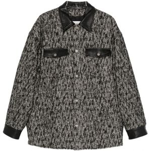 Golden Goose, Heren, Jassen, Grijs, Maat: L