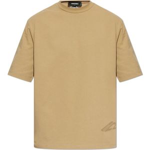 Dsquared2, Heren, Tops, Groen, Maat: XS Katoen,