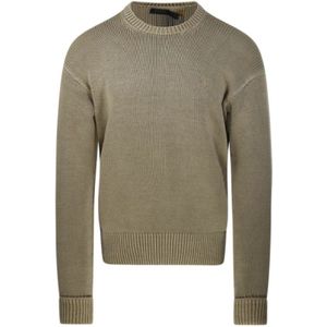 Polo Ralph Lauren, Heren, Truien, Beige, Maat: L Denim,