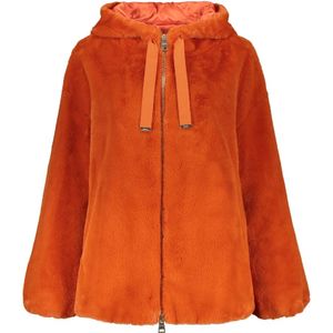 Herno, Dames, Jassen, Oranje, Maat: S Katoen,