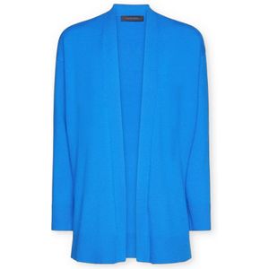 Elena Mirò, Dames, Truien, Blauw, Maat: S Viscose,