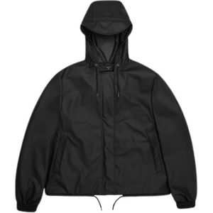 Rains, Dames, Jassen, Zwart, Maat: XL