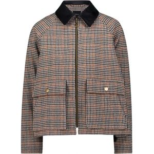 Zero, Dames, Jassen, Veelkleurig, Maat: S Leer,