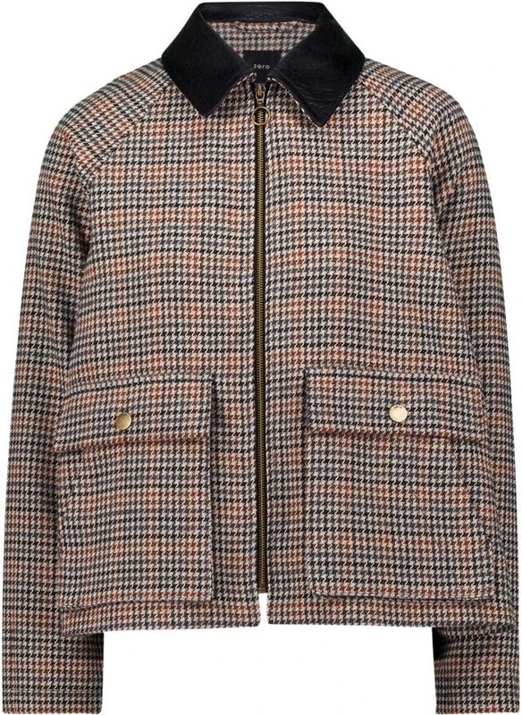 Zero, Dames, Jassen, Veelkleurig, Maat: S Leer,