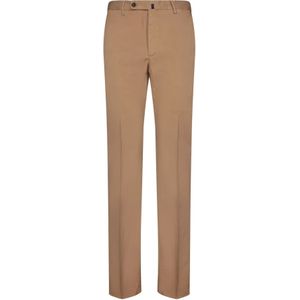 Incotex, Heren, Broeken, Beige, Maat: S Katoen,