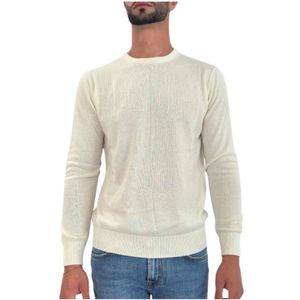 Saint Barth, Heren, Truien, Wit, Maat: L Wol,