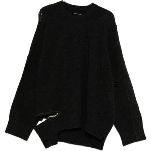 Isabel Benenato, Heren, Truien, Grijs, Maat: S Wol,