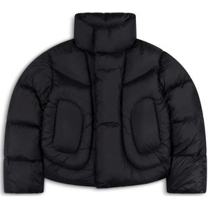 Axel Arigato, Heren, Jassen, Zwart, Maat: M Nylon,