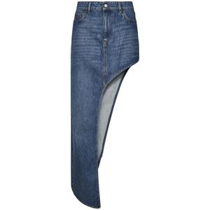 Coperni, Dames, Rokken, Blauw, Maat: XS Denim,