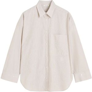 By Malene Birger, Dames, Blouses & Shirts, Beige, Maat: XS Katoen,