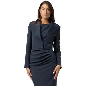 Kocca, Dames, Jassen, Blauw, Maat: M Leer,