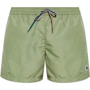 Paul Smith, Heren, Badkleding, Groen, Maat: S Leer,
